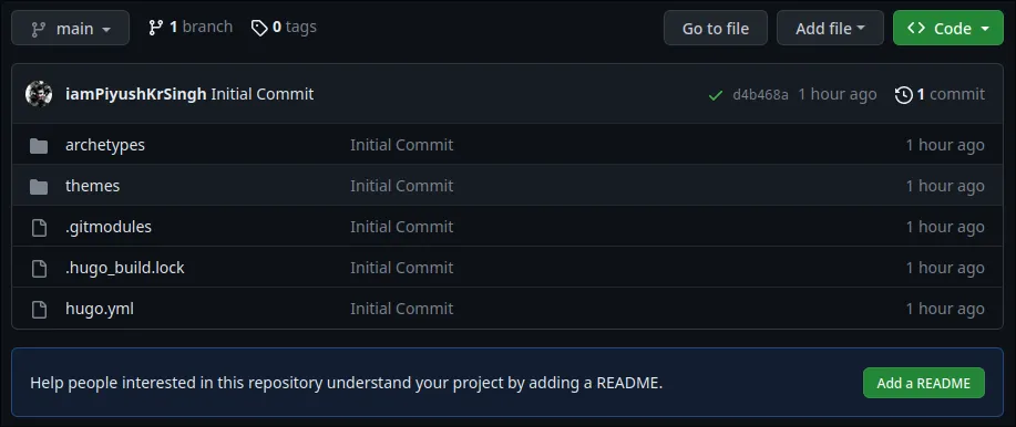 initial commit
